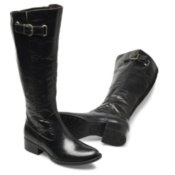 Born cort leather knee high boot Clearance